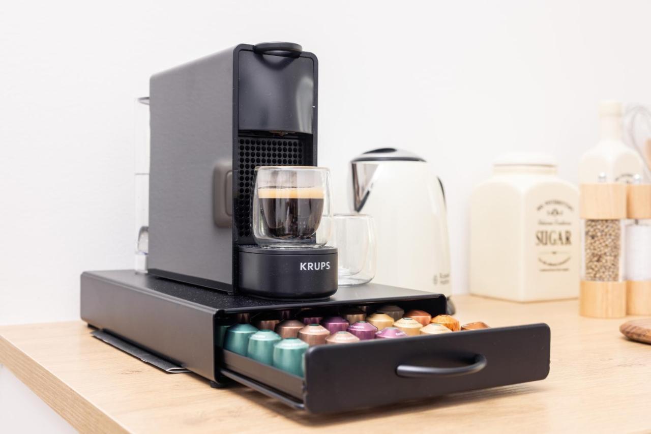 #2 Superior! Nespresso - Kueche - Prime - Parken Apartman Duisburg Kültér fotó