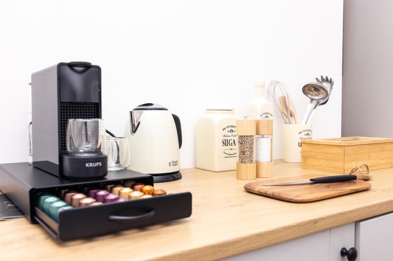 #2 Superior! Nespresso - Kueche - Prime - Parken Apartman Duisburg Kültér fotó