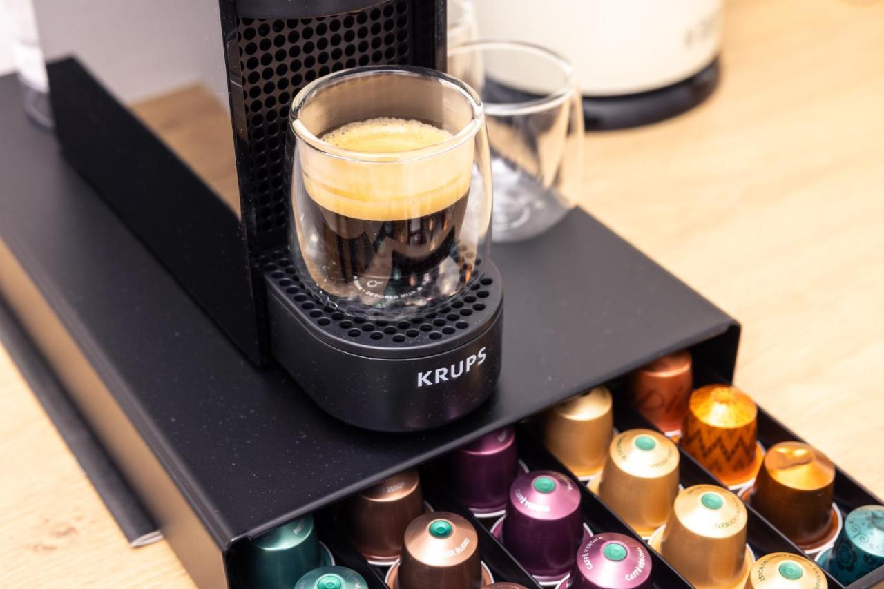 #2 Superior! Nespresso - Kueche - Prime - Parken Apartman Duisburg Kültér fotó